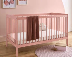 Nola Cot Bed 17 Nola Cot Bed -Room to Grow NOLA SOFT BLUSH02 LR COTBED MAIN 1 78252.1674822439