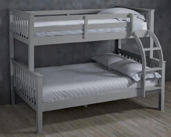 Pluto Triple Bunk Bed 5 Pluto Triple Bunk Bed -Room to Grow Pluto 0001 Triple Bunk Grey 1 90813.1659622741
