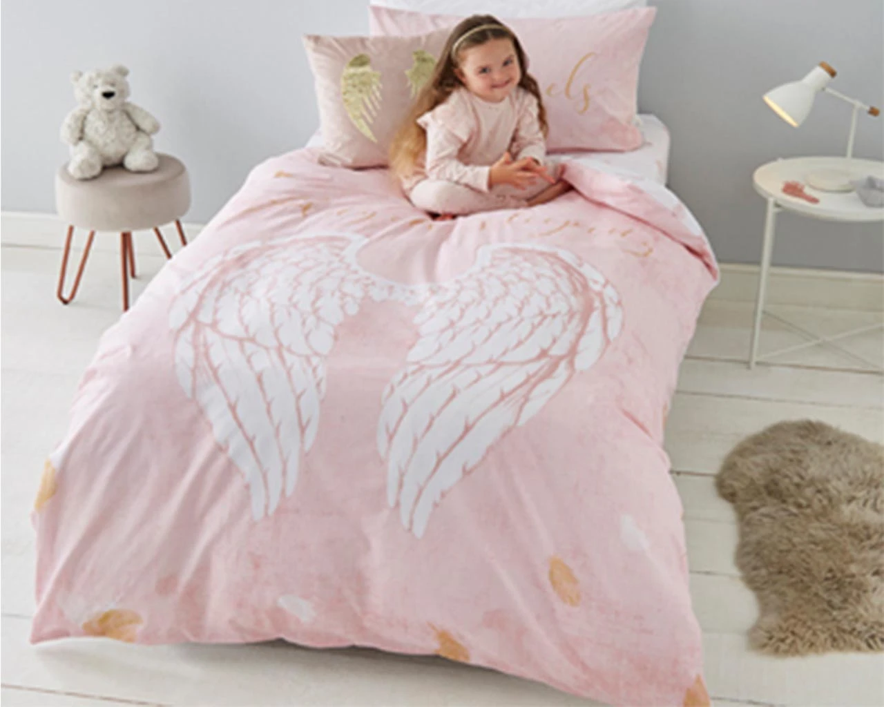 Angel Single Duvet Set 1 Angel Single Duvet Set