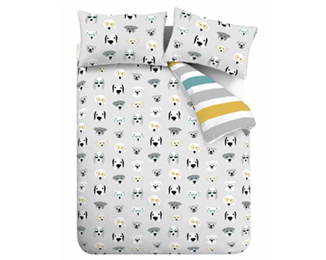 Cool Dogs Double Duvet Set 4 Cool Dogs Double Duvet Set - Image 4