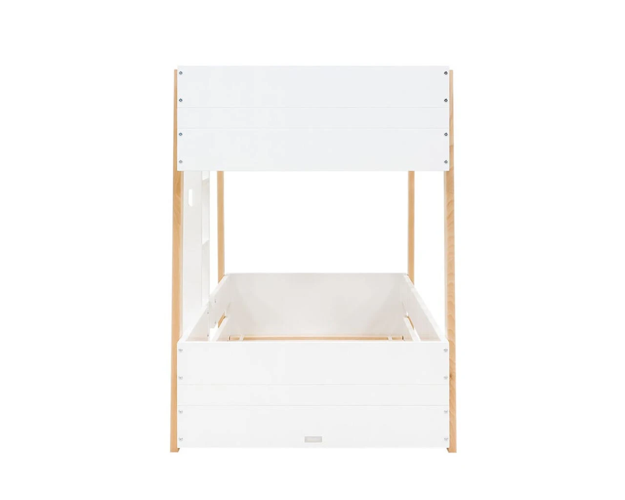 Bobbi Bunk Bed In White & Natural 4 Bobbi Bunk Bed In White & Natural - Image 4