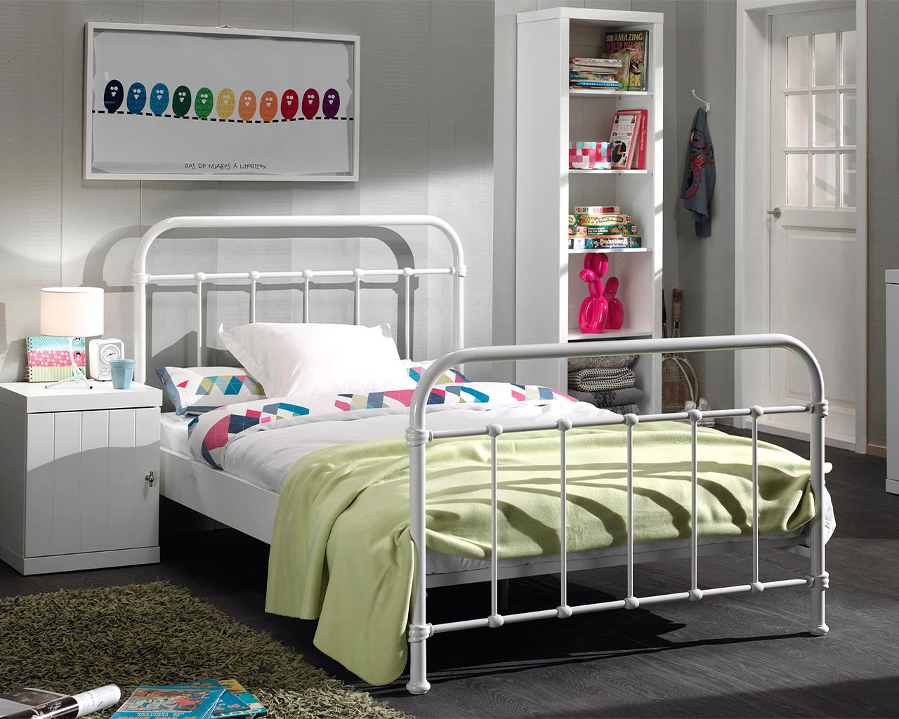 City Metal Small Double Bed 120x200cm 2 City Metal Small Double Bed 120x200cm - Image 2
