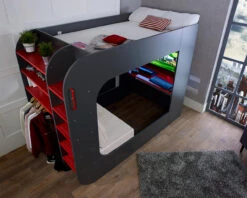 Podbed Gaming Highsleeper With Chair Bed 120x200cm