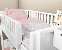 Niki Bunk Bed In White 11 Niki Bunk Bed In White -Room to Grow Product Image Template Low Res 35 0001 bunk bed 90x200 with straight stairs nordic white 7 53039.1673370139