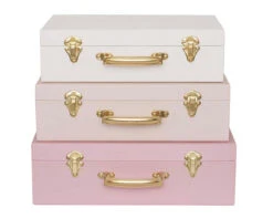 Storage Suitcases Set Of Three