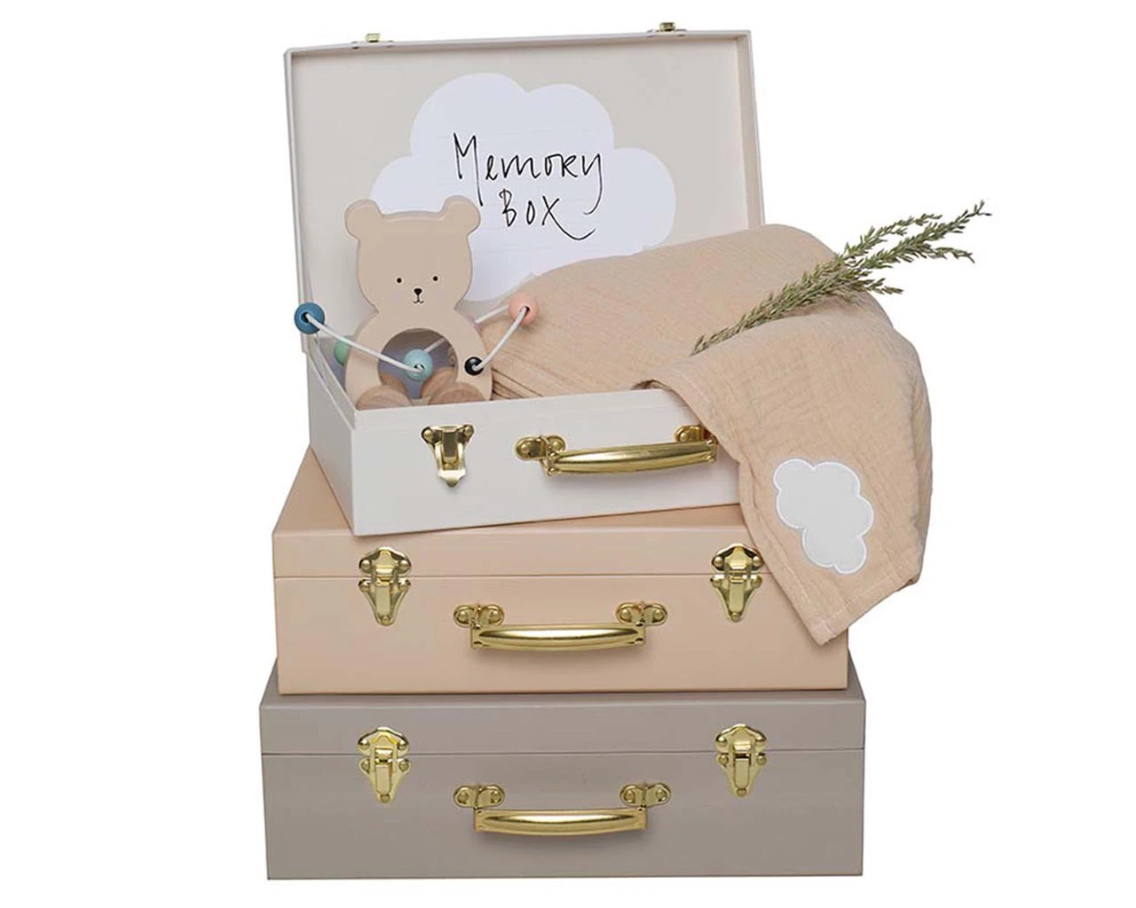 Storage Suitcases Set Of Three 2 Storage Suitcases Set Of Three - Image 2