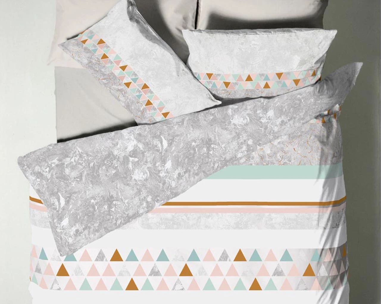 Marble Double Duvet Set