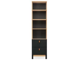 Rafi Bookcase -Room to Grow RAFI BLACK CUTOUT BOOKCASE 97758.1674125236