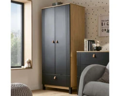 Rafi Double Wardrobe 12 Rafi Double Wardrobe -Room to Grow RAFI BLACK LR WARDROBE 59360.1674122483