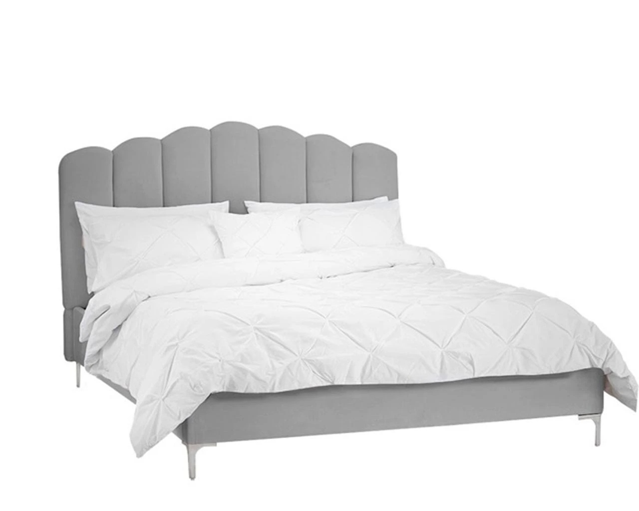Elwood Velvet Double Bed 3 Elwood Velvet Double Bed - Image 3