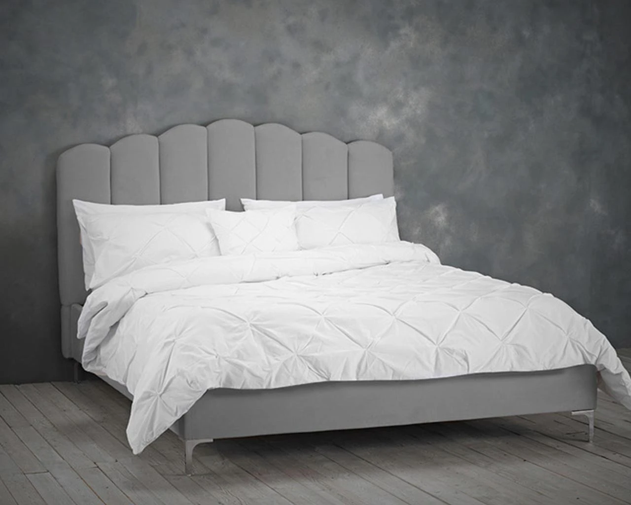 Elwood Velvet Double Bed 2 Elwood Velvet Double Bed - Image 2