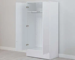 Roma Gloss Double Wardrobe