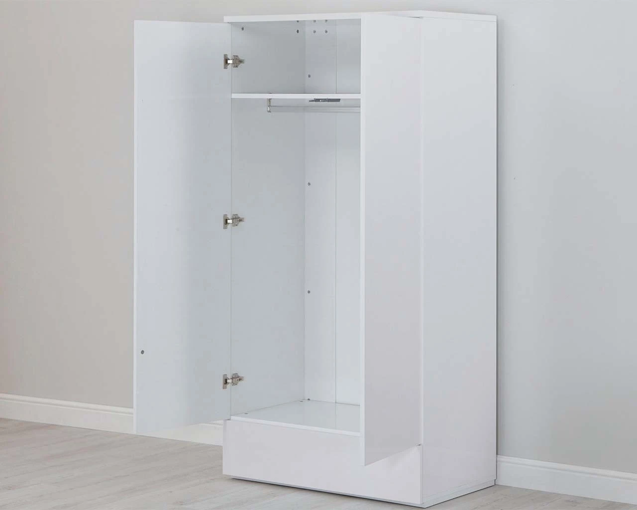 Roma Gloss Double Wardrobe 1 Roma Gloss Double Wardrobe