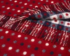 Spot Merino Wool Throw