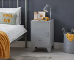 Soho Metal Locker 22 Soho Metal Locker -Room to Grow Soho Locker 0017 Grey locker dressed 72049.1658840509