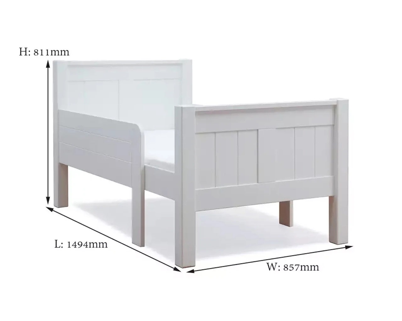 Stompa CK Starter Bed With Extending Mattress 2 Stompa CK Starter Bed With Extending Mattress - Image 2