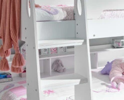 Stellar Children's Bunk Bed 14 Stellar Children's Bunk Bed -Room to Grow Stellar Bunk 0004 Stellar White ladder 71011.1658821964