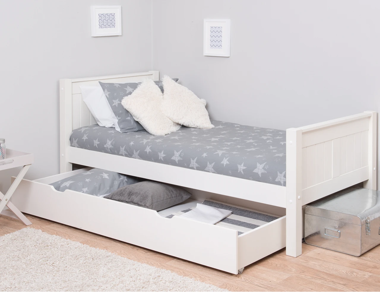 Stompa CK White Single Bed 3 Stompa CK White Single Bed - Image 3