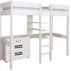 Stompa Duo 4 High Sleeper Bed With Desk And Chest