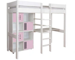 Stompa Duo 6 High Sleeper Bed With Desk And 2 Cube Storage Units -Room to Grow Stompa Duo 6 1 0002 DUOHI641 2 95881.1659691584