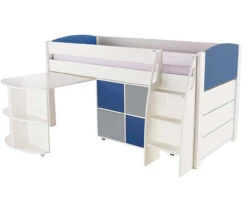 Stompa UNO S 3AD Midsleeper With Pull Out Desk, Multi Cube & Chest 5 Stompa UNO S 3AD Midsleeper With Pull Out Desk, Multi Cube & Chest -Room to Grow Stompa Uno S 3AD 1 0000 UNOS3AD 25 2 44877.1659711374