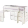 Stompa UNO S 3AD Midsleeper With Pull Out Desk, Multi Cube & Chest
