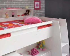 Swan Midsleeper With Pull Out Desk 15 Swan Midsleeper With Pull Out Desk -Room to Grow Swan 0000 Swan 1 bed detail 91379.1659015711