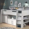 Swan Midsleeper With Pull Out Desk
