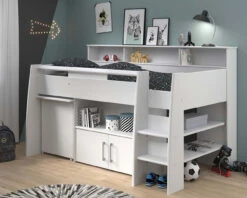 Swan Midsleeper With Pull Out Desk