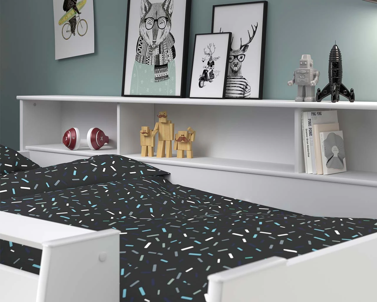 Swan Midsleeper With Pull Out Desk 9 Swan Midsleeper With Pull Out Desk - Image 9