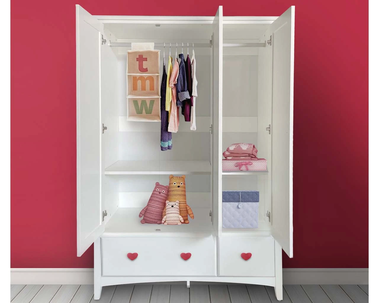 Holly 3 Door Wardrobe 1 Holly 3 Door Wardrobe