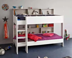 Tam Tam 3 White / Grey Bunk Bed