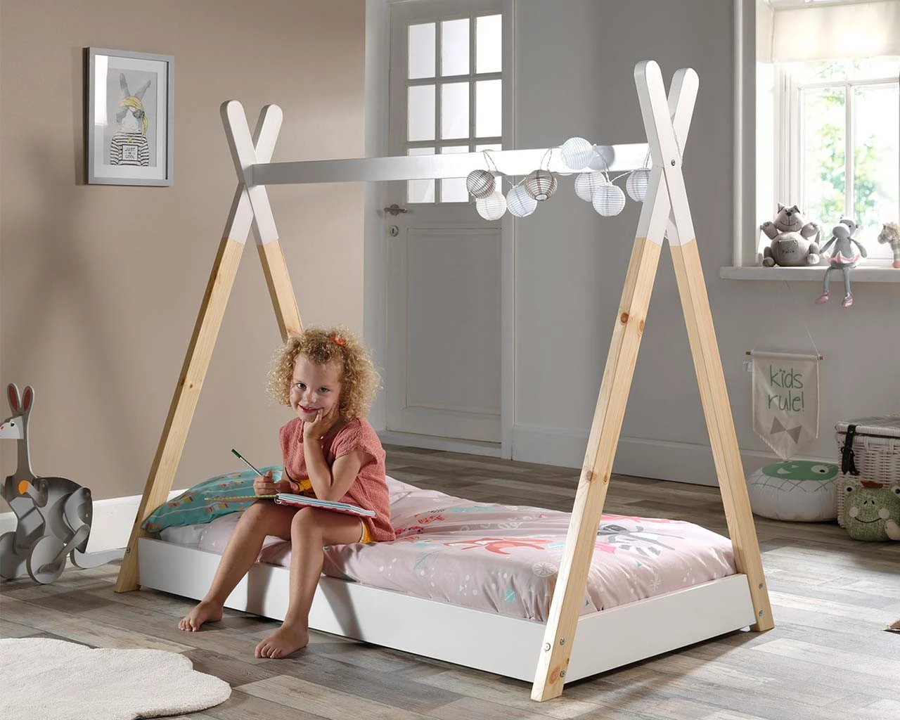 Teepee Toddler Bed 1 Teepee Toddler Bed