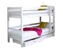 Nordic Bunk Bed 2 With Under Bed Drawers