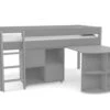 Stompa Uno Midsleeper Cabin Bed With Desk And Storage Unit Grey