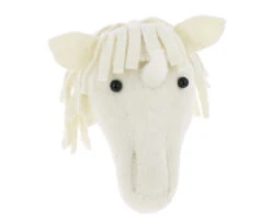 Unicorn Felt Animal Wall Head