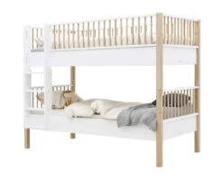 Nori Bunk Bed In White & Natural 18 Nori Bunk Bed In White & Natural -Room to Grow Untitled 1 0000 Nori Bunk 18 78886.1662734633