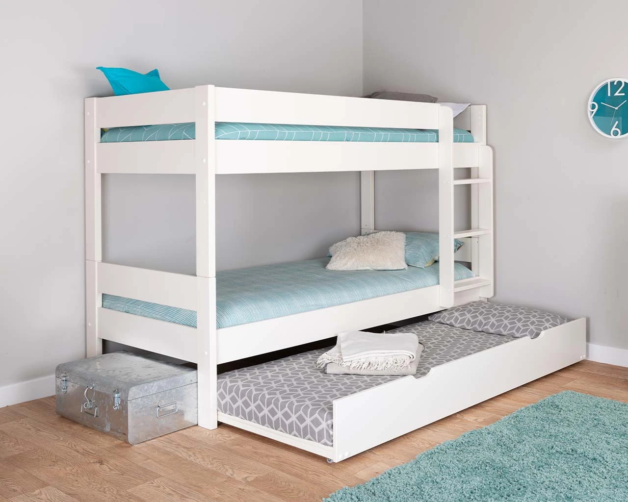 Stompa Compact Bunk Bed With Open Trundle 1 Stompa Compact Bunk Bed With Open Trundle
