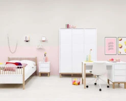 Nori Small Double In White & Natural