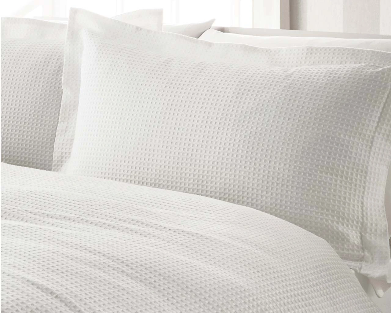 Waffle Cotton Single Duvet Set 2 Waffle Cotton Single Duvet Set - Image 2