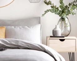 Melange Cotton Single Duvet Set 10 Melange Cotton Single Duvet Set -Room to Grow Untitled 1 0004 Grey Melange 001 73350.1664292541