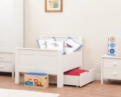 Stompa CK Starter Bed With Extending Mattress 9 Stompa CK Starter Bed With Extending Mattress -Room to Grow Untitled 1 0004 Stompa CK Starter Bed White 59268.1659705118