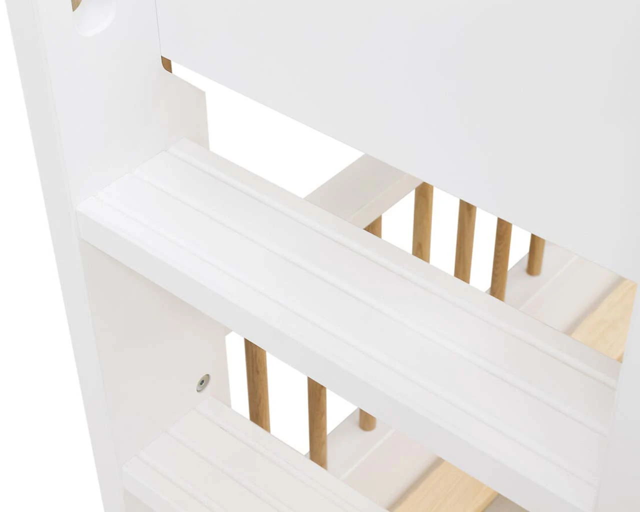 Nori Bunk Bed In White & Natural 13 Nori Bunk Bed In White & Natural - Image 13