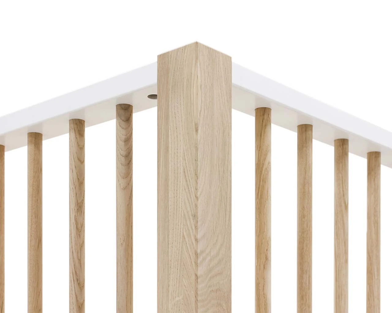 Nori Bunk Bed In White & Natural 15 Nori Bunk Bed In White & Natural - Image 15