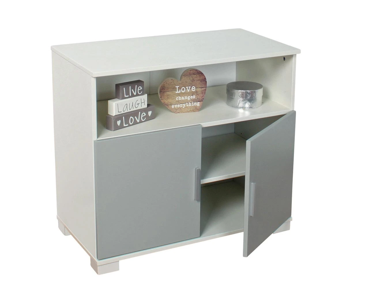 Urban Grey Midsleeper With Pullout Desk And Cupboard 4 Urban Grey Midsleeper With Pullout Desk And Cupboard - Image 4