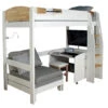 Urban Birch Highsleeper With Desk And Chair Bed