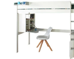 Urban Grey Highsleeper With Desk, Chair Bed And Cupboard 8 Urban Grey Highsleeper With Desk, Chair Bed And Cupboard -Room to Grow Urban 0016 High Urban Grey 2b Cutout 08085.1683041215