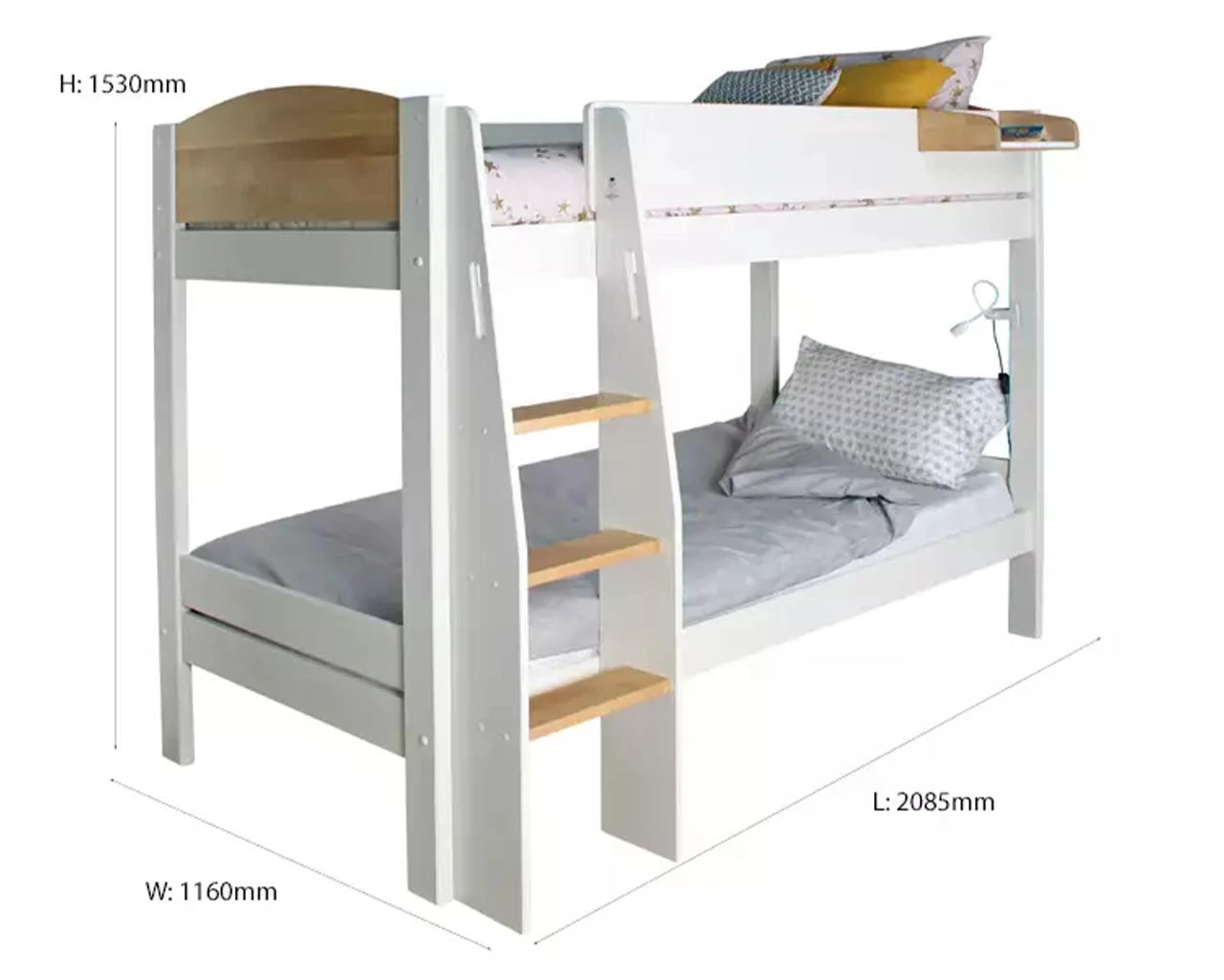 Urban Grey Bunk Bed 2 Urban Grey Bunk Bed - Image 2