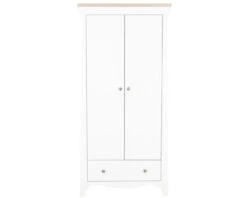 Clara Double Wardrobe In White & Driftwood Ash 7 Clara Double Wardrobe In White & Driftwood Ash -Room to Grow Wardrobe Clara Driftwood Ash pdt 008 31729.1661774558