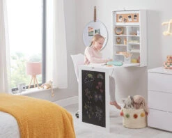 Wells Fold Away Desk -Room to Grow Wells 0007 Folding desk white model shot 12318.1659537376